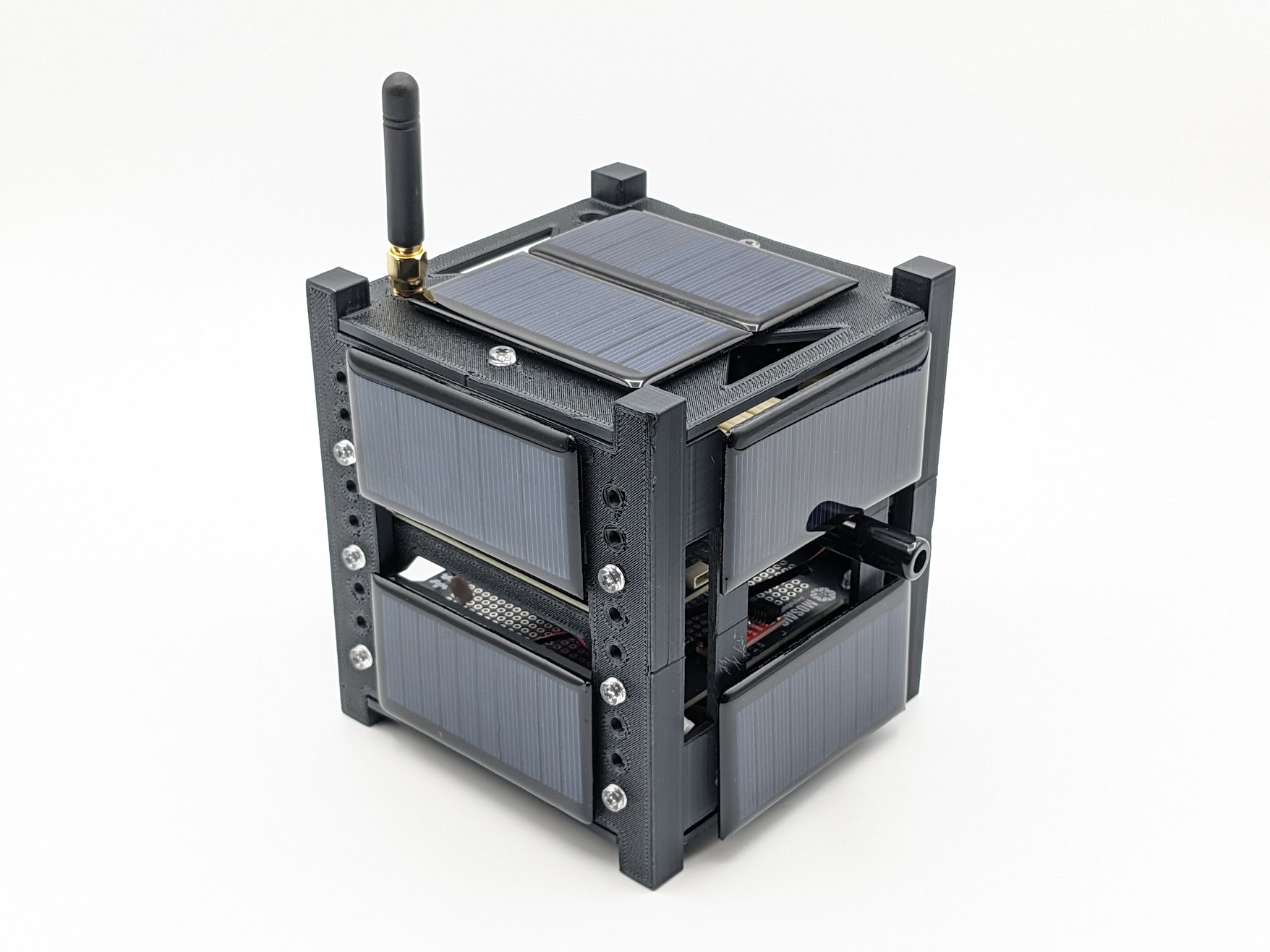 Picture of assembled MOSAIC satellite